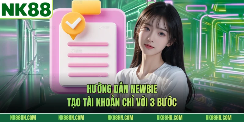 Hướng dẫn newbie tạo tài khoản chỉ với 3 bước